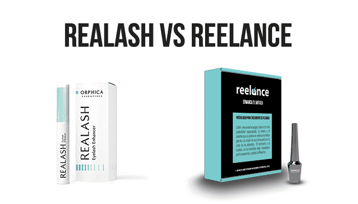 Reelance vs Realash: comparativa de sérums para pestañas